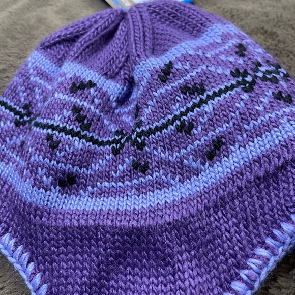 Columbia Youth O/S Peak Ascent Peruvian Hat - Picture 5 of 11